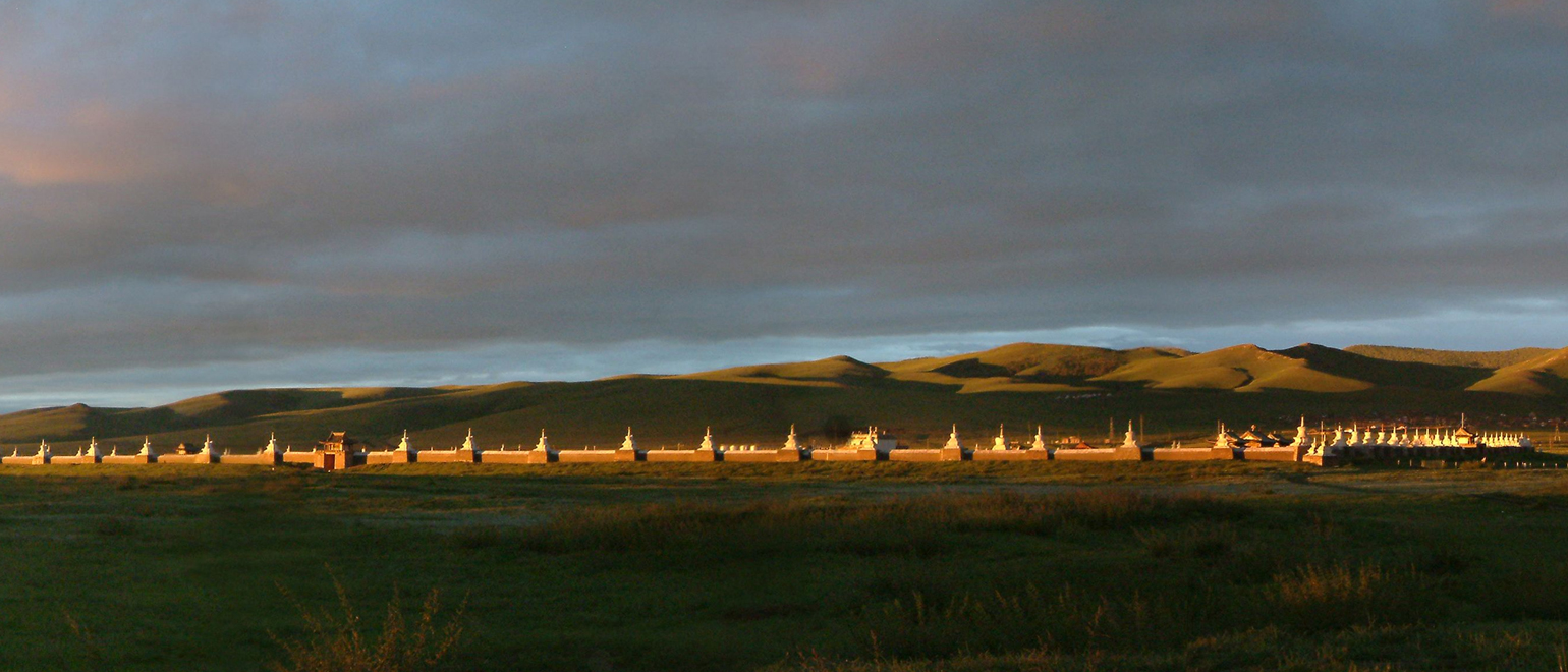 Picture showing the monastery