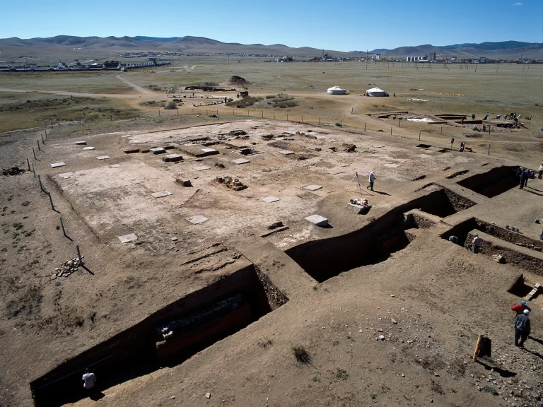 Picture showing excavation