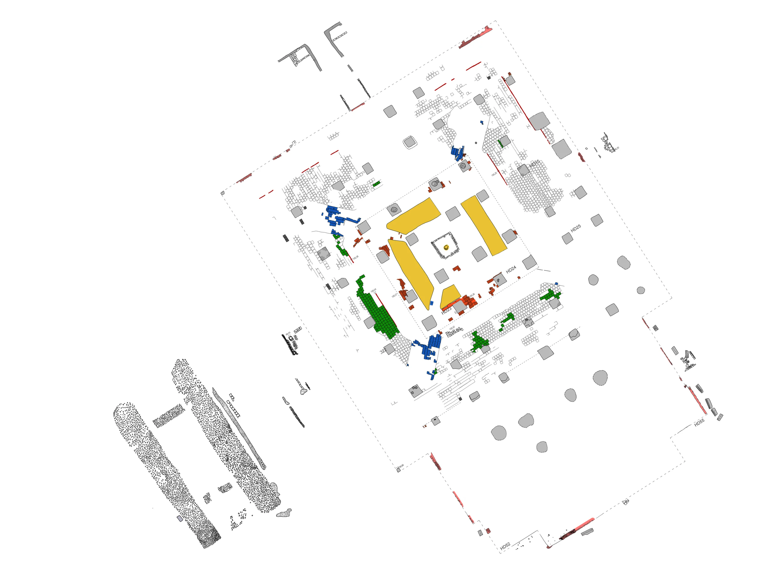 Floor plan of the Building